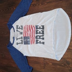 Quarter Sleeve Graphic Tee